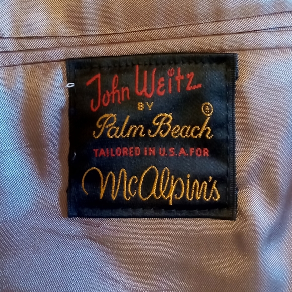 Vintage 80s John Weitz by Palm Beach 2pc. suit - Picture 4 of 5
